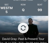 David Gray tickets