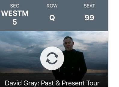David Gray tickets