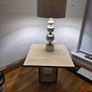 marble table and lamp for sale Image 2