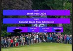 2x tickets 2026 KPMG Women's Irish Open week pass