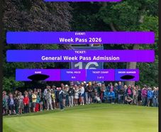2x tickets 2026 KPMG Women's Irish Open week pass