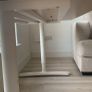 solid office desk for sale Like new 180x60 Image 4