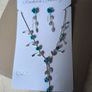 Necklace & Matching Earrings Set. Costume Jewellery . New. Image 2