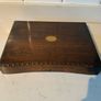 Vintage EPNS cutlery set in original oak canteen. Image 7