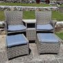 Two seater rattan chair Image 2