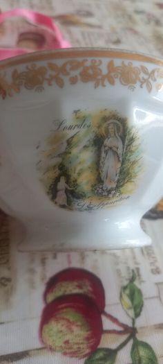Porcelain bowl our lady