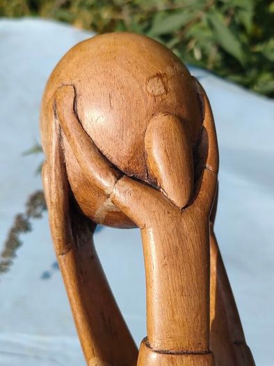 World Unity Wooden Sculpture