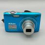 Nikon Coolpix S3100 14MP Digital Camera Blue - Full Kit Image 2
