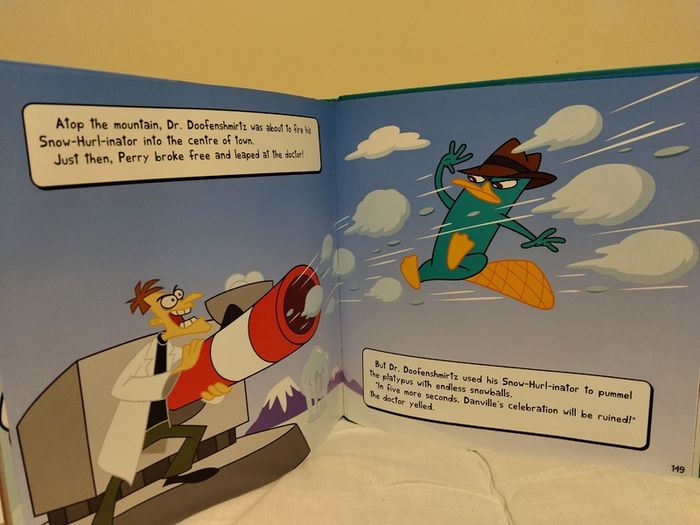 DISNEY Phineas And Ferb Story Book Collection Hardback