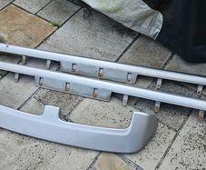 nissan stagea oem spoiler side skirts and mister R coilovers