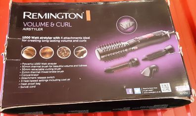 boxed remington volume and curl brush
