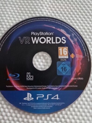 PlayStation VR Wordls PlayStation 4 Ps4 Games Original
