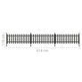 Picket Fence with Posts 3 pcs Image 5