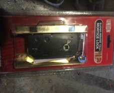 Union rebated mortise lock