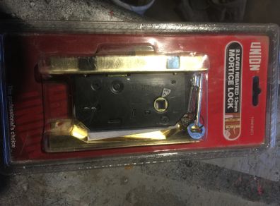 Union rebated mortise lock