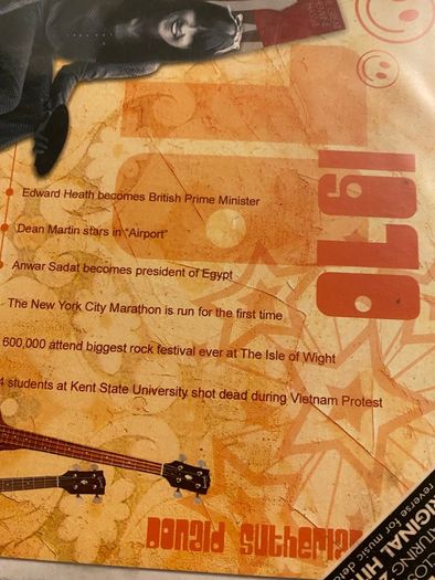 Birthday CD 1970