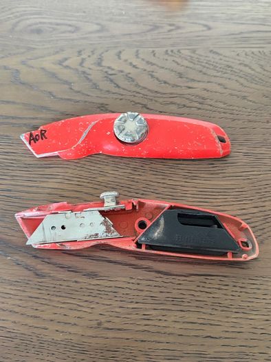 Hultafors Knife / Stanley Knife Yellow / Orange