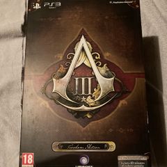 Assassins creed 3 freedom edition PlayStation 3