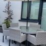 6 Seater Rattan Furniture Dining Set Image 3