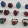 15 Old Brass Rings Traditional Mixed Design Collection Image 6