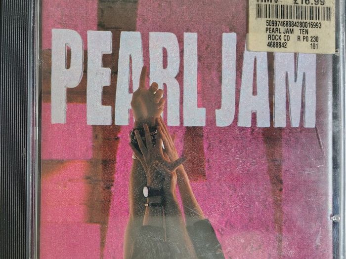 Pearl Jam - Ten CD (1991) Alternative Grunge Rock EX+
