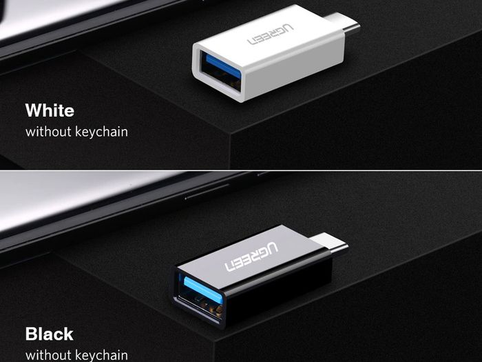 2 X Ugreen USB 3.1 Gen 2 (10 Gbps) Type-C (Male) to Type-A (Female) OTG Adapter/Convertor (Brand New/Warranty)