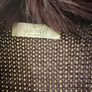 Wine Fur Collar Sleeveless Cardigan Image 3