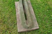 Concrete Bicycle stand wheel stand