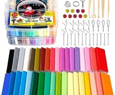 SALE | Polymer Clay, 36 Colours, Safe and Non-Toxic Polymer Clay, DIY Clay Gift for Children (Colour)