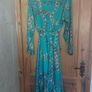 Green and gold chain print maxi dress (free post) Image 6