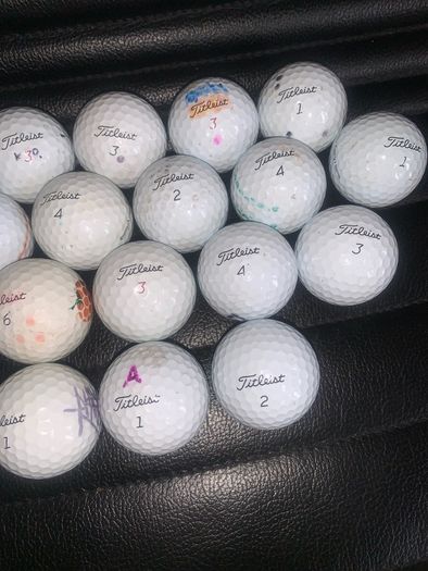 20 Tiltiest Pro v1x & 1 golf balls