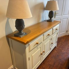 solid wooden sideboard