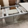 Modern High Gloss Extending Dining Table and 4 Chairs 200cm to 280cm Image 3