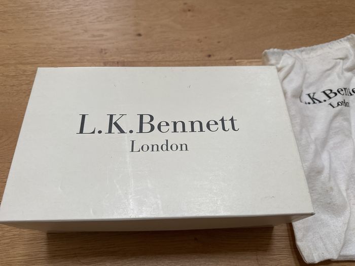 LK Bennett Navy Court Shoes