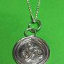 Sterling silver Triskele pendant with 18 inch chain. Image 5