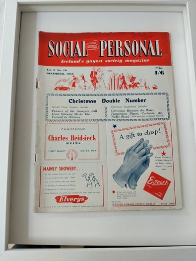 Social & Personal original magazine December 1950