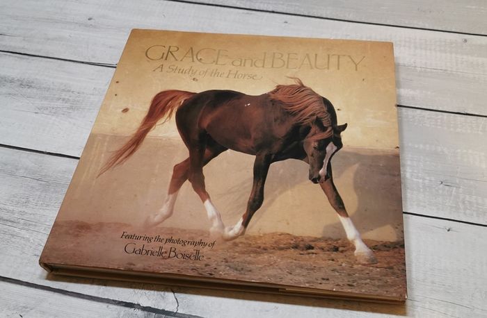 Grace And Beauty A Study Of The Horse Gabrielle Boiselle Large Hardback Book VGC