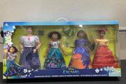 New Genuine Disney - Encanto Doll 7 Piece Set