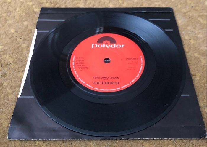 The Chords - Turn Away Again (1981) 7"