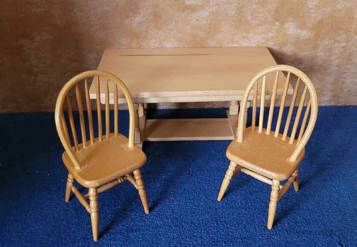 Dolls house kitchen pine