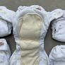 12 Little Comfort Bamboo Fitted Night Nappies 24 Boosters Irish Made Image 4