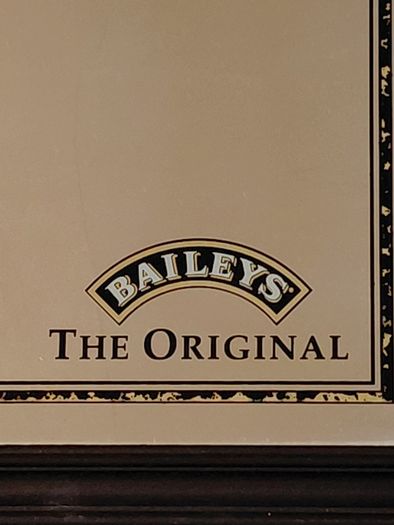 Baileys The Original Vintage Pub Mirror