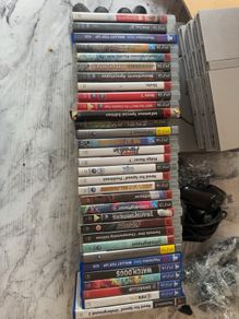 Stored consoles and games