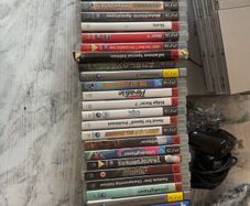Stored consoles and games