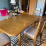 Oak Table and Chairs Image 7
