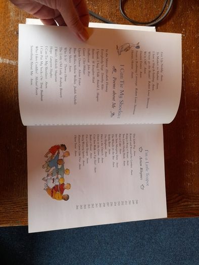 Large hardback book - Treasury of Nursery Rhymes and Poems