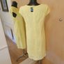 Women's Lace Dress in Lemon NWT Size 14 Image 2