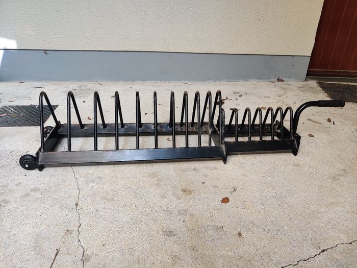 Toaster plate rack