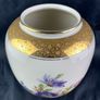 Mid Century Floral Pattern Bavarian Vase Image 3