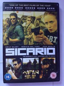 Sicario [2015] Emily Blunt, Benicio Del Toro & Josh Brolin [Movie DVD]